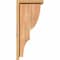 Ekena Millwork Ridgewood Smooth Corbel w/Backplate, Western Red Cedar, 7 1/2"W x 10"D x 22"H COR08X10X22RID01SWR - alternate 2